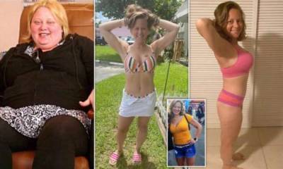 35-летняя женщина похудела на 81 кг - chert-poberi.ru - Сша - штат Флорида