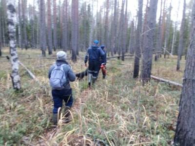 В Прилузье с помощью самодельного гудка спасатели отыскали заблудившуюся в лесу женщину с собакой - mur.tv