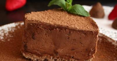 Мега-шоколадный трюфельный торт без выпечки - womo.ua