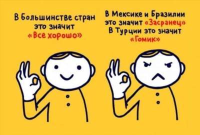 Безобидные жесты, которые могут обернуться скандалом за границей - lublusebya.ru