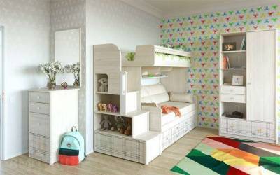 Оригинальные примеры использования модульной мебели в детской комнате - lublusebya.ru