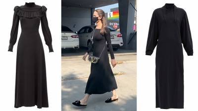 Анджелина Джоли - Alexander Wang - Анджелина Джоли: любимое платье актрисы - vogue.ru