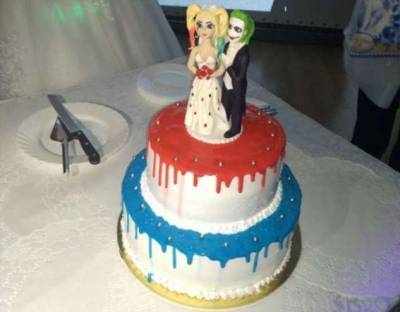 15+ свадебных тортиков, которые запомнились гостям больше, чем само торжество - chert-poberi.ru