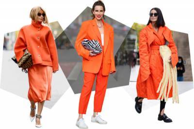Оранжевый – самый модный цвет глубокой осени... - glamour.ru