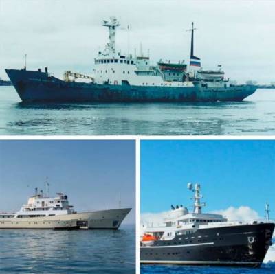 Яхты миллионеров из старых советских кораблей - chert-poberi.ru - Ссср - Израиль - Болгария - Норвегия