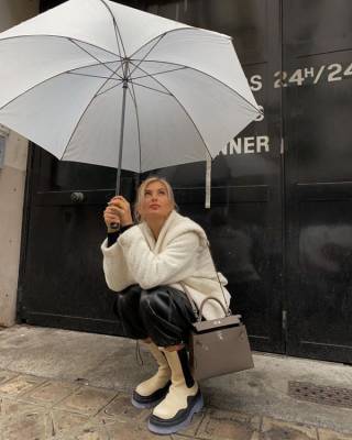 Зонты, дождевики, перчатки: 20 практичных аксессуар... - glamour.ru
