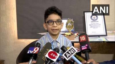 Шестилетний мальчик из Индии вошел в Книгу рекордов... - glamour.ru - Индия