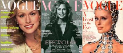 Giorgio Armani - Calvin Klein - Лорен Хаттон - Именинница Лорен Хаттон на обложках Vogue - vogue.ua - Сша