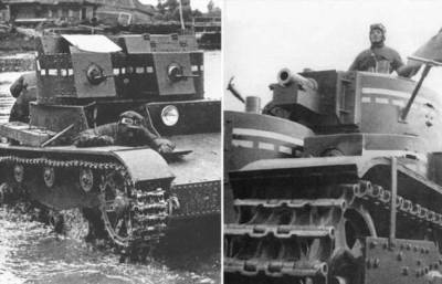 Для чего были нужны красные, белые, черные линии на советских танках - chert-poberi.ru