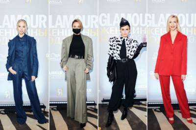 «Женщины года» 2020: самые красивые наряды гостей... - glamour.ru