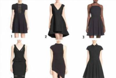 Тест для модниц: Как вы думаете, какое из этих черных платьев самое дорогое? - lublusebya.ru