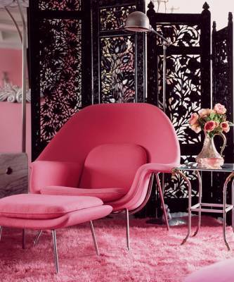 Розовый цвет в интерьере: 35+ вдохновляющих примеров - elle.ru
