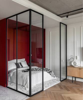 Красный и его оттенки в спальне: 30+ примеров - elle.ru