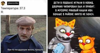 И смех и грех: тот самый лечебный коронавирусный юмор (21 фото) - chert-poberi.ru