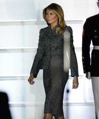 Мелания Трамп - Габриэль Шанель - Вечная классика: Мелания Трамп в твидовом костюме, который никогда не выйдет из моды - elle.ru - Сша - Вашингтон