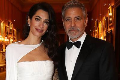 Джордж Клуни - Амаль Клуни - George Clooney - Amal Alamuddin - Джордж Клуни признался, что они с Амаль не думали ни о браке, ни о детях - spletnik.ru
