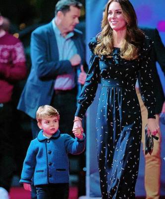 Кейт Миддлтон - принц Уильям - Alessandra Rich - Снова всех покорила: Кейт Миддлтон в элегантном черном платье Alessandra Rich - elle.ru - Лондон