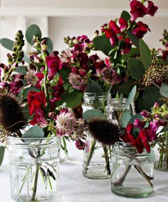Зимний цветочный декор: 10 простых идей - elle.ru