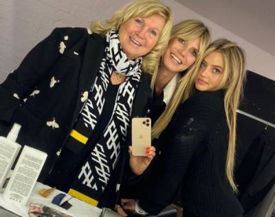 Хайди Клум - Дочки-матери: Хайди Клум поделилась снимком с мамой... - glamour.ru