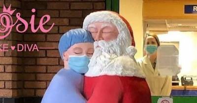 Майк Тайсон - Торт дня: летчица испекла обнимающихся Санта-Клауса и медсестру в полный рост - wmj.ru