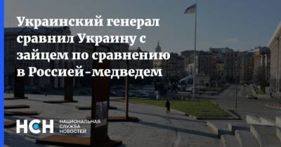 Украинский генерал сравнил Украину с зайцем по сравнению в Россией-медведем - mur.tv - Россия - Москва - Украина - Киев