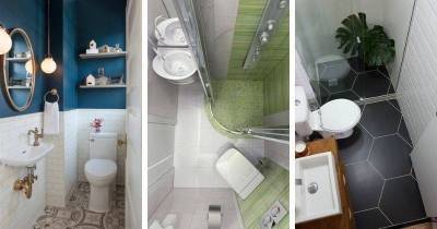 Хрущевский маленький туалет и что с ним можно сделать: 20 удобных и стильных идей - lifehelper.one