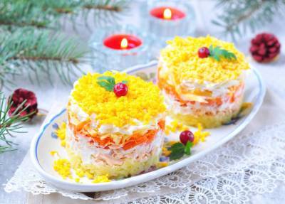 Не только оливье! Три вкусных салата к новогоднему столу - eva.ru