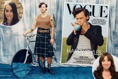 Британский певец появился на страницах Vogue в женской одежде - chert-poberi.ru