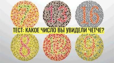 Личностный тест: какое число вы видите более четко? - e-w-e.ru