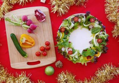 20 необычных салатов для Нового года - sadogorod.club
