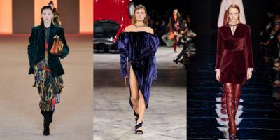 Giorgio Armani - Ralph Lauren - В чем встретить Новый год: платья и костюмы из бархата - vogue.ua