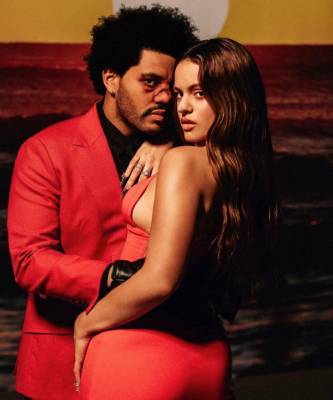 Скотт Трэвис - Розалия - Огненный союз: испанка Розалия и The Weeknd опубликовали соблазнительный кадр - elle.ru