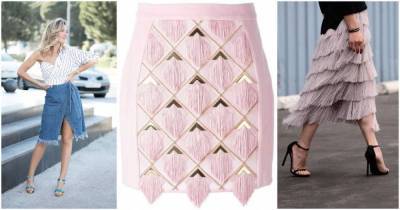 Необыкновенно красивые юбки с бахромой разной длины - lifehelper.one