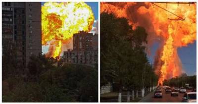 В Волгограде на АЗС прогремел мощный взрыв (1 фото + 5 видео) - chert-poberi.ru - Волгоград