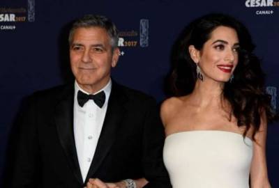 Джордж Клуни - Амаль Клуни - Амаль и Джордж Клуни впервые стали родителями - lublusebya.ru