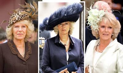 принц Чарльз - Герцогиня Эпатаж: самые невероятные шляпы Камиллы - marieclaire.ru - Англия