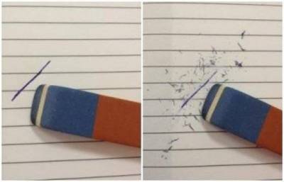 Почему стирать ручку синим ластиком - ошибка, и как резинка может пригодиться в быту - lifehelper.one