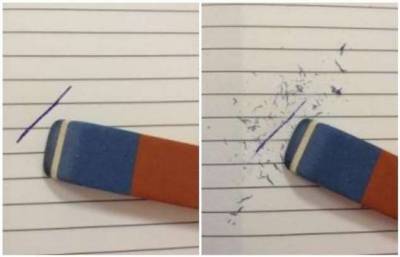 Почему стирать ручку синим ластиком — ошибка, и как резинка может пригодиться в быту - milayaya.ru