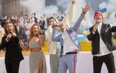 "Бумбокс" и "Океан Ельзи" заявили, что их песни использовали незаконно на концерте ко Дню независимости Украины - hochu.ua - Украина - Киев
