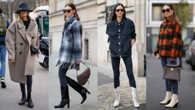10 идей, как носить джинсы скинни осенью - vogue.ru