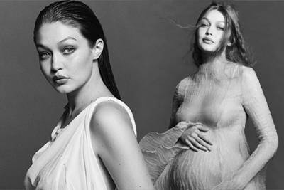 Джиджи Хадид - Малик Зейн - Gigi Hadid - Джиджи Хадид впервые открыто показала свою беременность: новая фотосессия модели - spletnik.ru