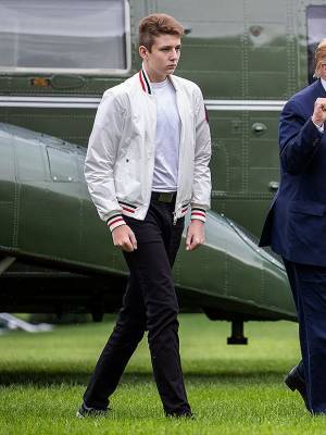 Дональд Трамп - Мелания Трамп - Майк Пенс - Джо Байден - 14-летний сын Дональда Трампа заметно вытянулся в росте на протяжении всего периода президентского срока своего отца - starslife.ru