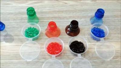Как сделать бисер из пластиковых бутылок - milayaya.ru