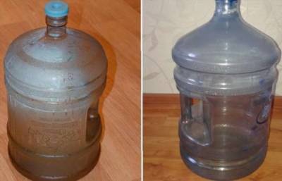 Пять способов начисто отмыть 19-литровую бутылку, если рука не пролезает - milayaya.ru