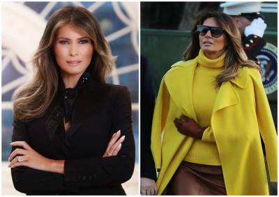 Дональд Трамп - Мелания Трамп - Мелания Трамп знает толк в пальто: 7 лучших осенних образов первой леди США - eva.ru - Сша