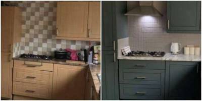 Женщина сделала недорогой ремонт на кухне за 1 день. Посмотрим на результат - lublusebya.ru