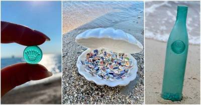 30 самых интересных вещей, которые художница нашла на пляже - lifehelper.one - Словения