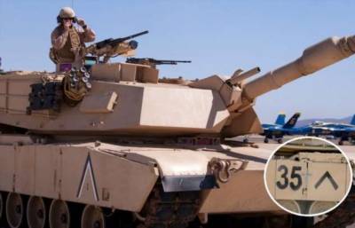 Для чего на танках НАТО рисуют непонятные загадочные стрелки - chert-poberi.ru