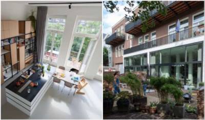 В Амстердаме старую школу преобразовали в 10 квартир для семей с детьми - chert-poberi.ru - Амстердам