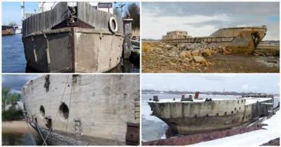 Бетонное судоходство: зачем строили железобетонные корабли (21 фото) - chert-poberi.ru - Норвегия